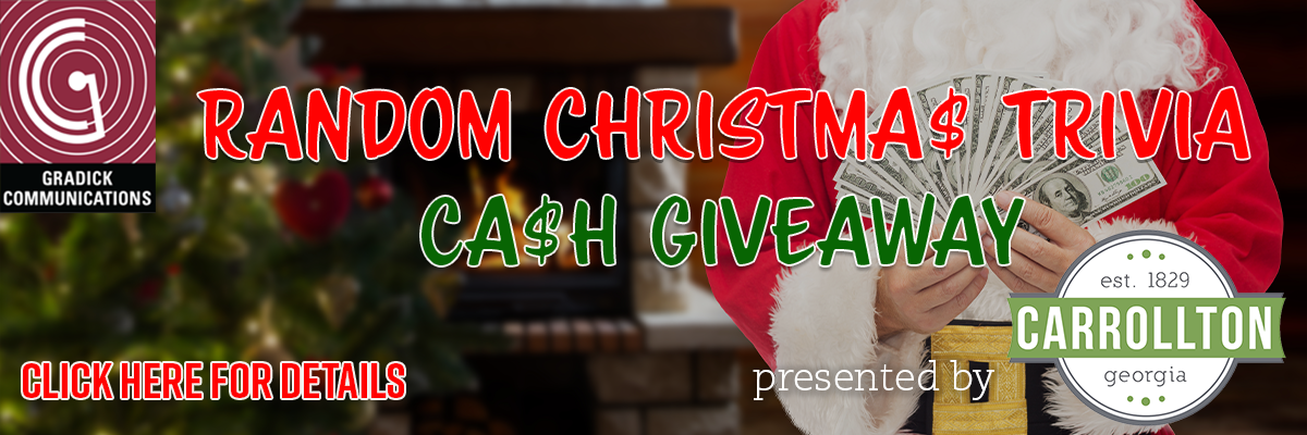 Random Christmas Trivia Cash Giveaway