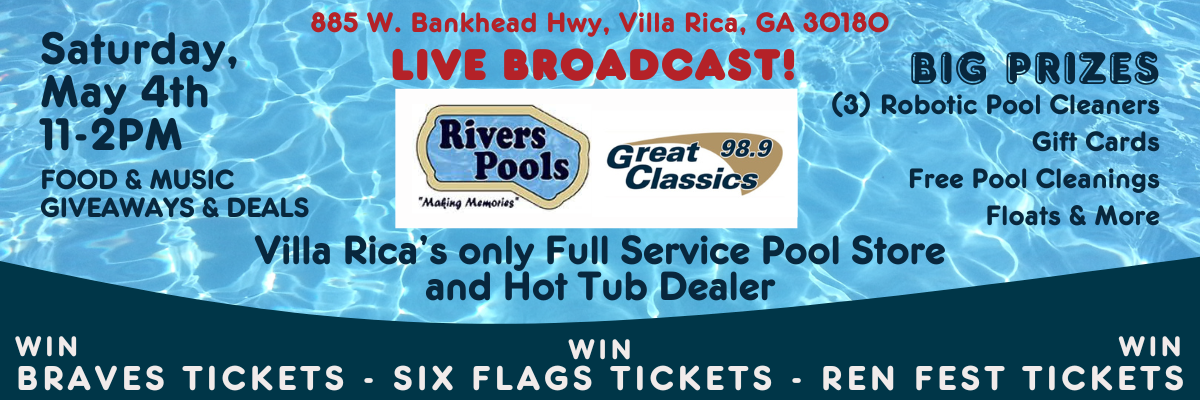 Rivers Pools 2nd Banner