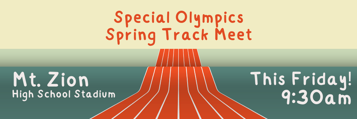 Spring Track Special Olympics
